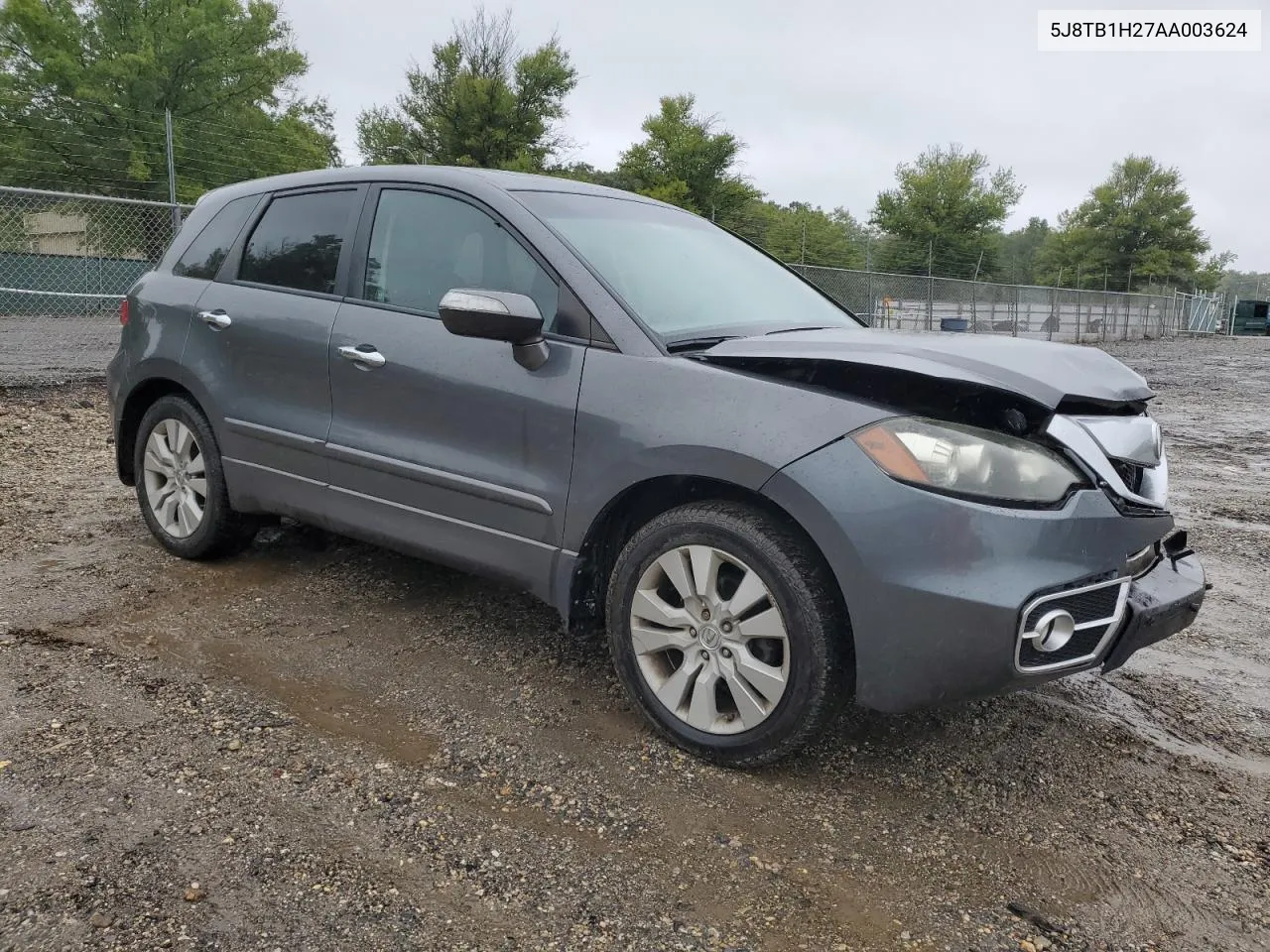 2010 Acura Rdx VIN: 5J8TB1H27AA003624 Lot: 74005244