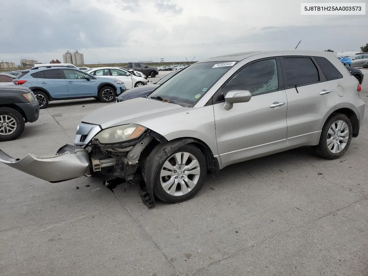 2010 Acura Rdx VIN: 5J8TB1H25AA003573 Lot: 74305544