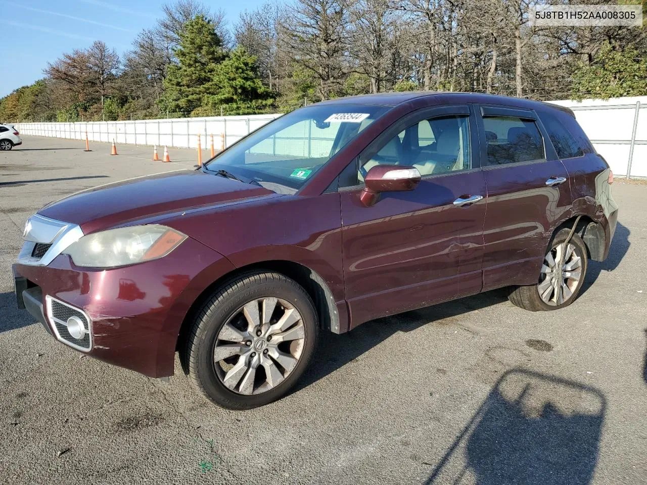 2010 Acura Rdx Technology VIN: 5J8TB1H52AA008305 Lot: 74363544