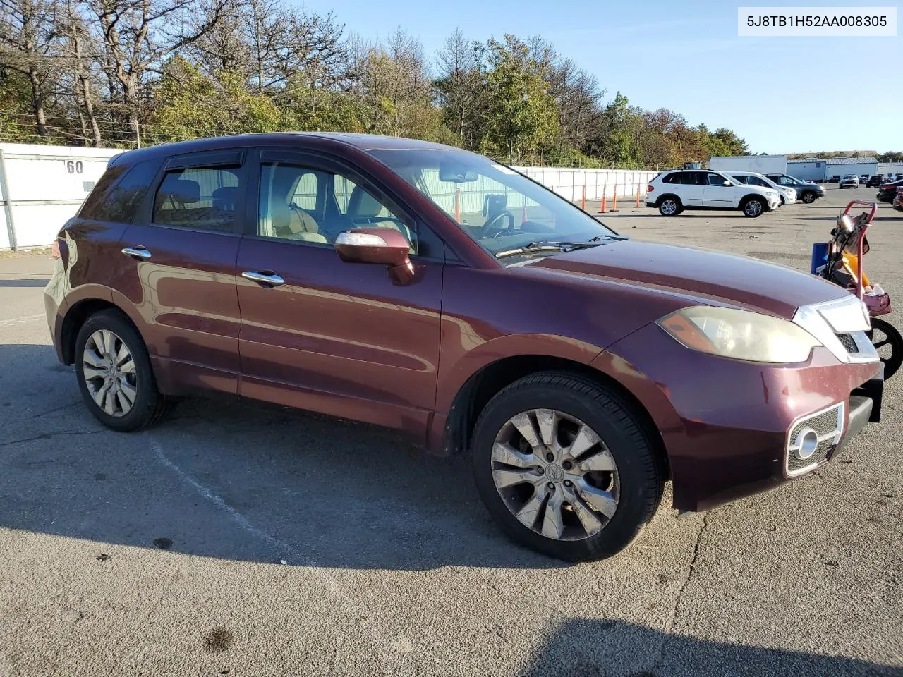 2010 Acura Rdx Technology VIN: 5J8TB1H52AA008305 Lot: 74363544