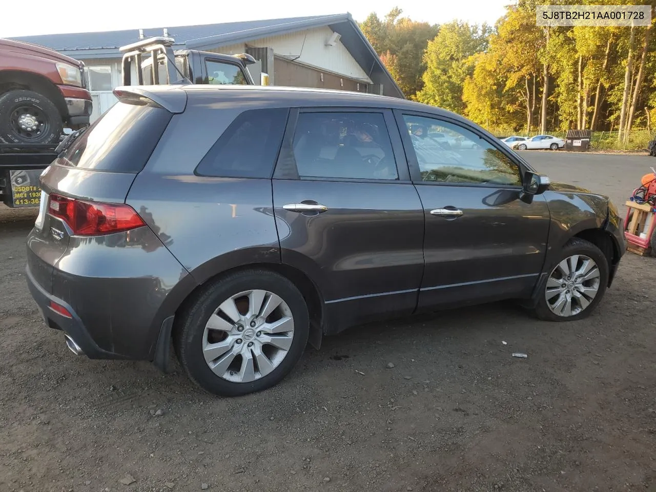 2010 Acura Rdx VIN: 5J8TB2H21AA001728 Lot: 74536104