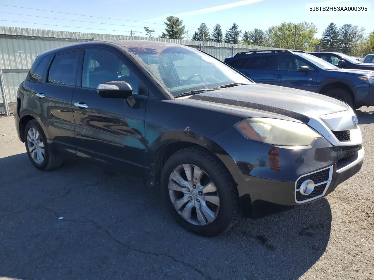 2010 Acura Rdx Technology VIN: 5J8TB2H53AA000395 Lot: 74930454