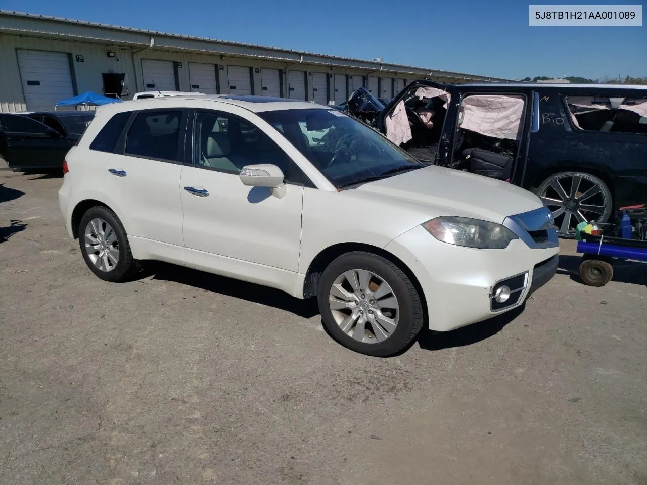 2010 Acura Rdx VIN: 5J8TB1H21AA001089 Lot: 75117624