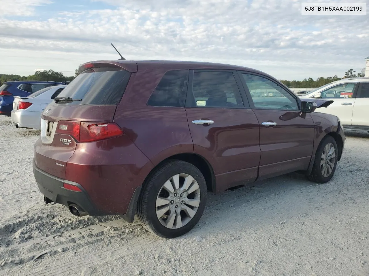 2010 Acura Rdx Technology VIN: 5J8TB1H5XAA002199 Lot: 75407324