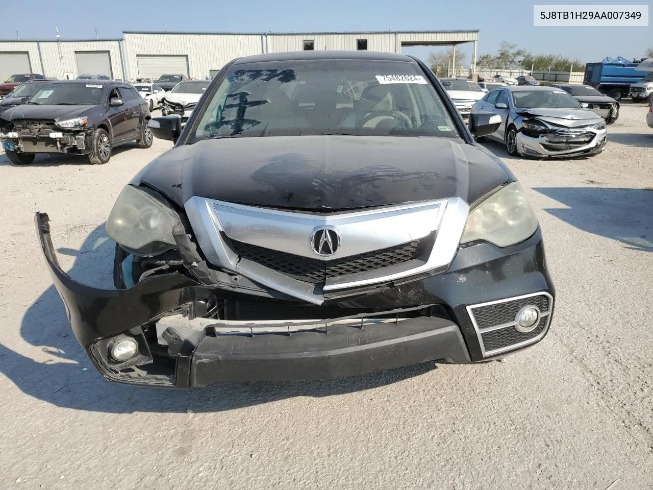 2010 Acura Rdx VIN: 5J8TB1H29AA007349 Lot: 75482624