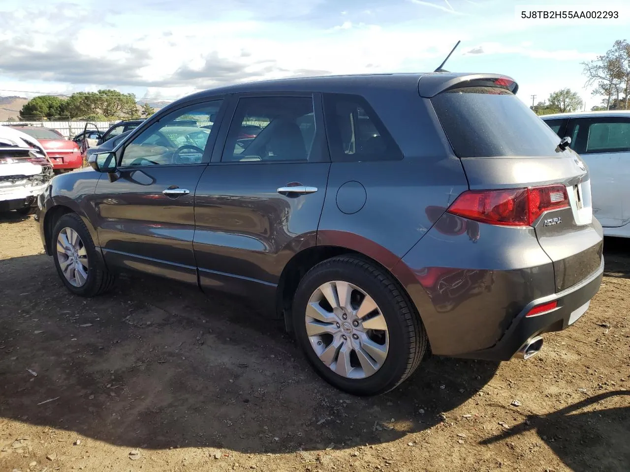 2010 Acura Rdx Technology VIN: 5J8TB2H55AA002293 Lot: 77899554