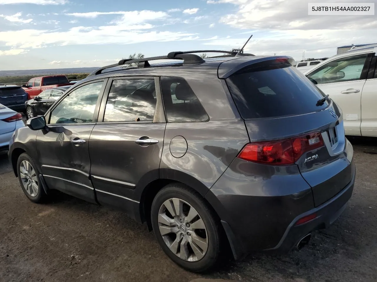 2010 Acura Rdx Technology VIN: 5J8TB1H54AA002327 Lot: 78432634