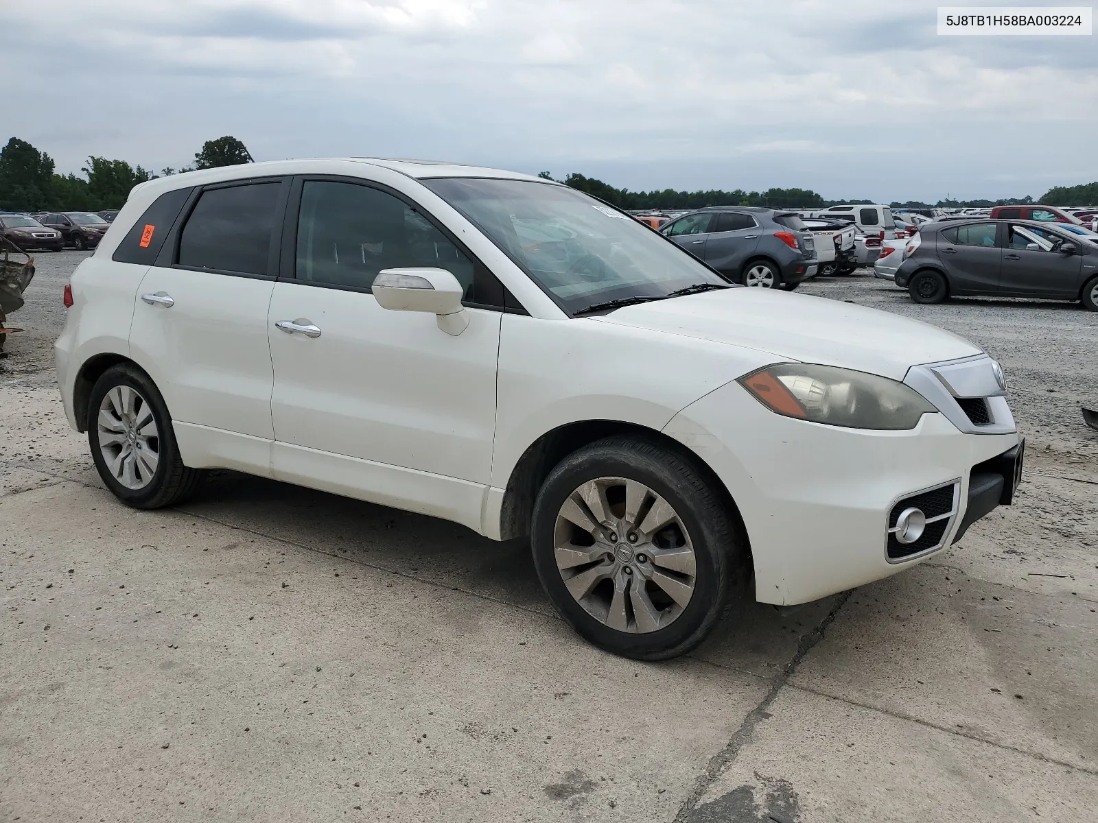 2011 Acura Rdx Technology VIN: 5J8TB1H58BA003224 Lot: 62206194