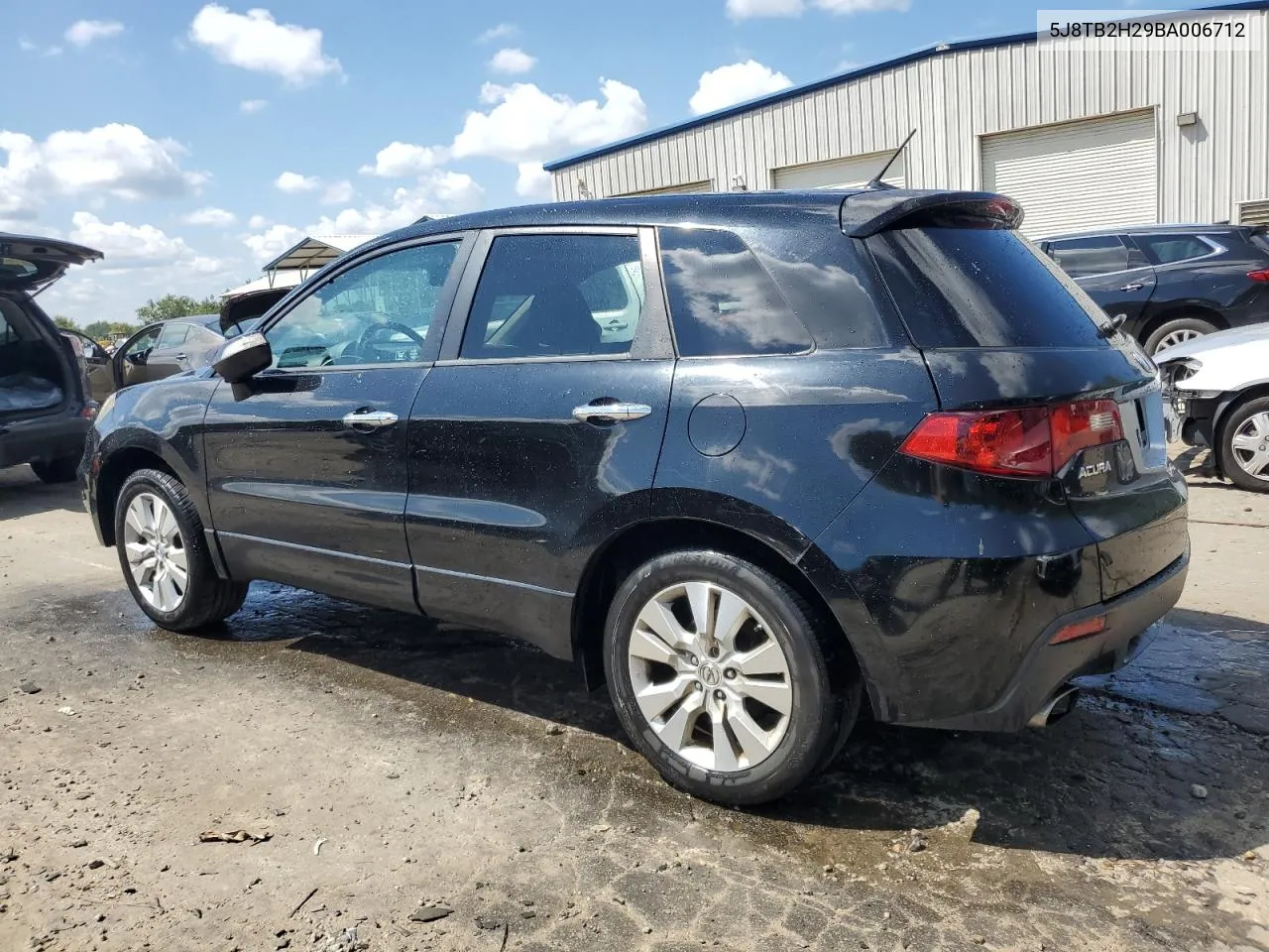 2011 Acura Rdx VIN: 5J8TB2H29BA006712 Lot: 67943834