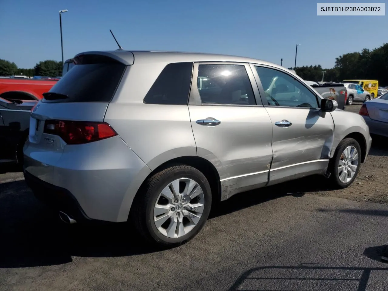 2011 Acura Rdx VIN: 5J8TB1H23BA003072 Lot: 69413924