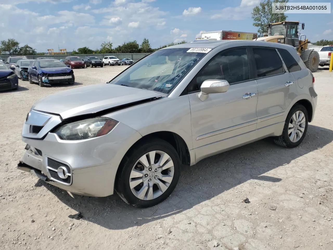 2011 Acura Rdx Technology VIN: 5J8TB2H54BA001055 Lot: 69739964