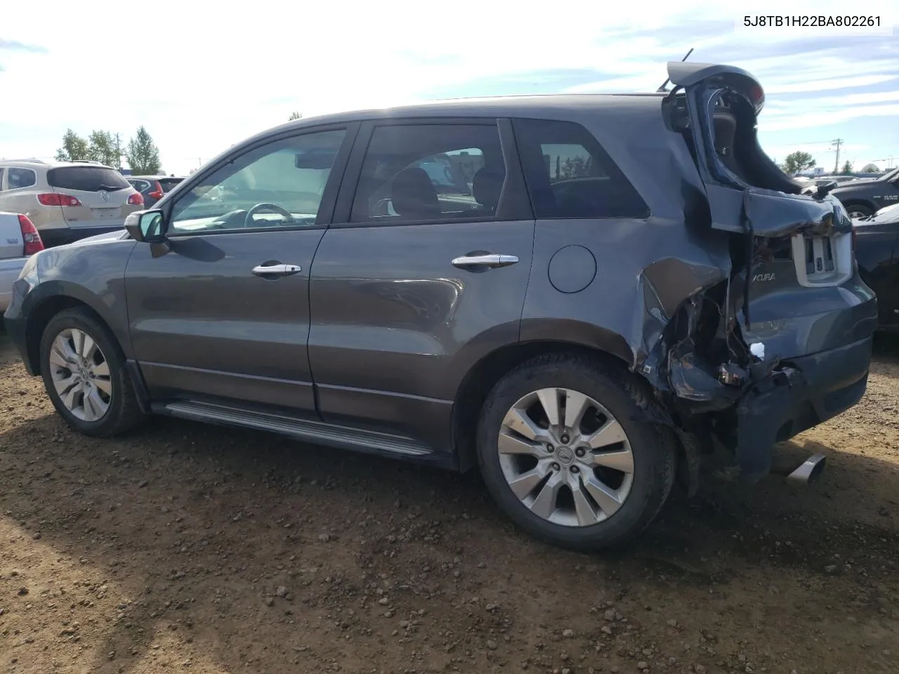 2011 Acura Rdx VIN: 5J8TB1H22BA802261 Lot: 71618894