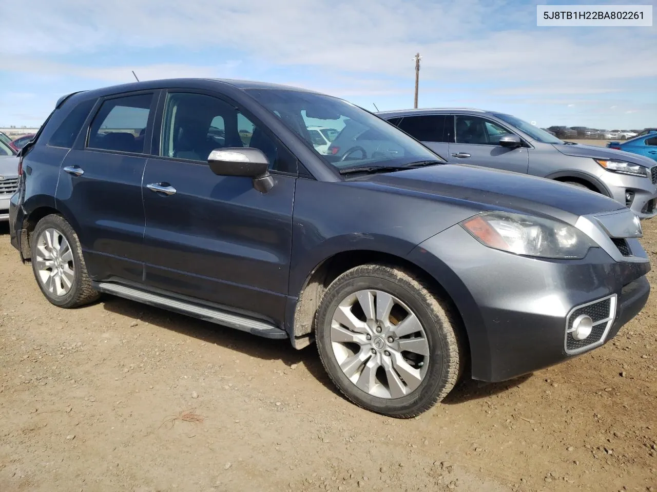 2011 Acura Rdx VIN: 5J8TB1H22BA802261 Lot: 71618894