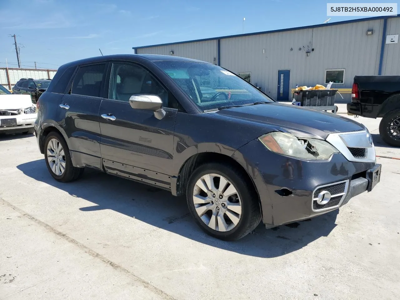 2011 Acura Rdx Technology VIN: 5J8TB2H5XBA000492 Lot: 72549944