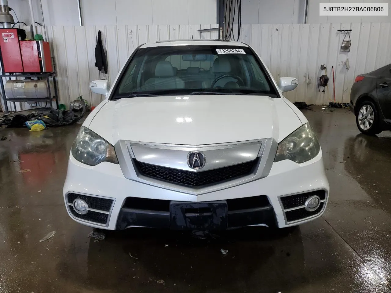 2011 Acura Rdx VIN: 5J8TB2H27BA006806 Lot: 73206284