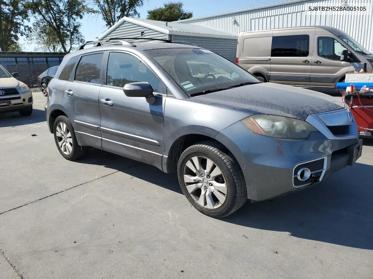 2011 Acura Rdx Technology VIN: 5J8TB2H52BA005105 Lot: 73248914