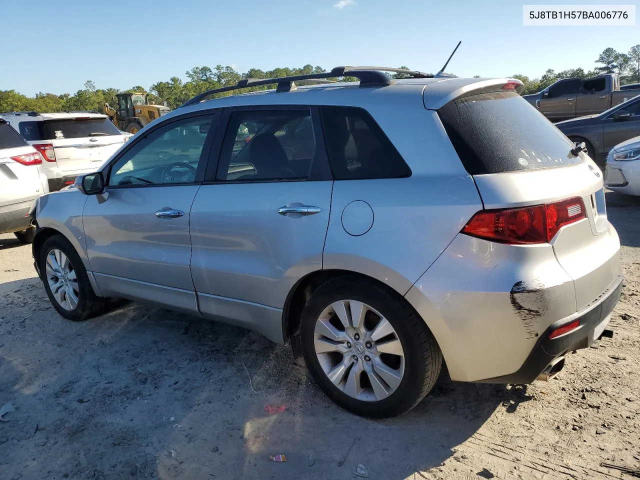 2011 Acura Rdx Technology VIN: 5J8TB1H57BA006776 Lot: 73455134