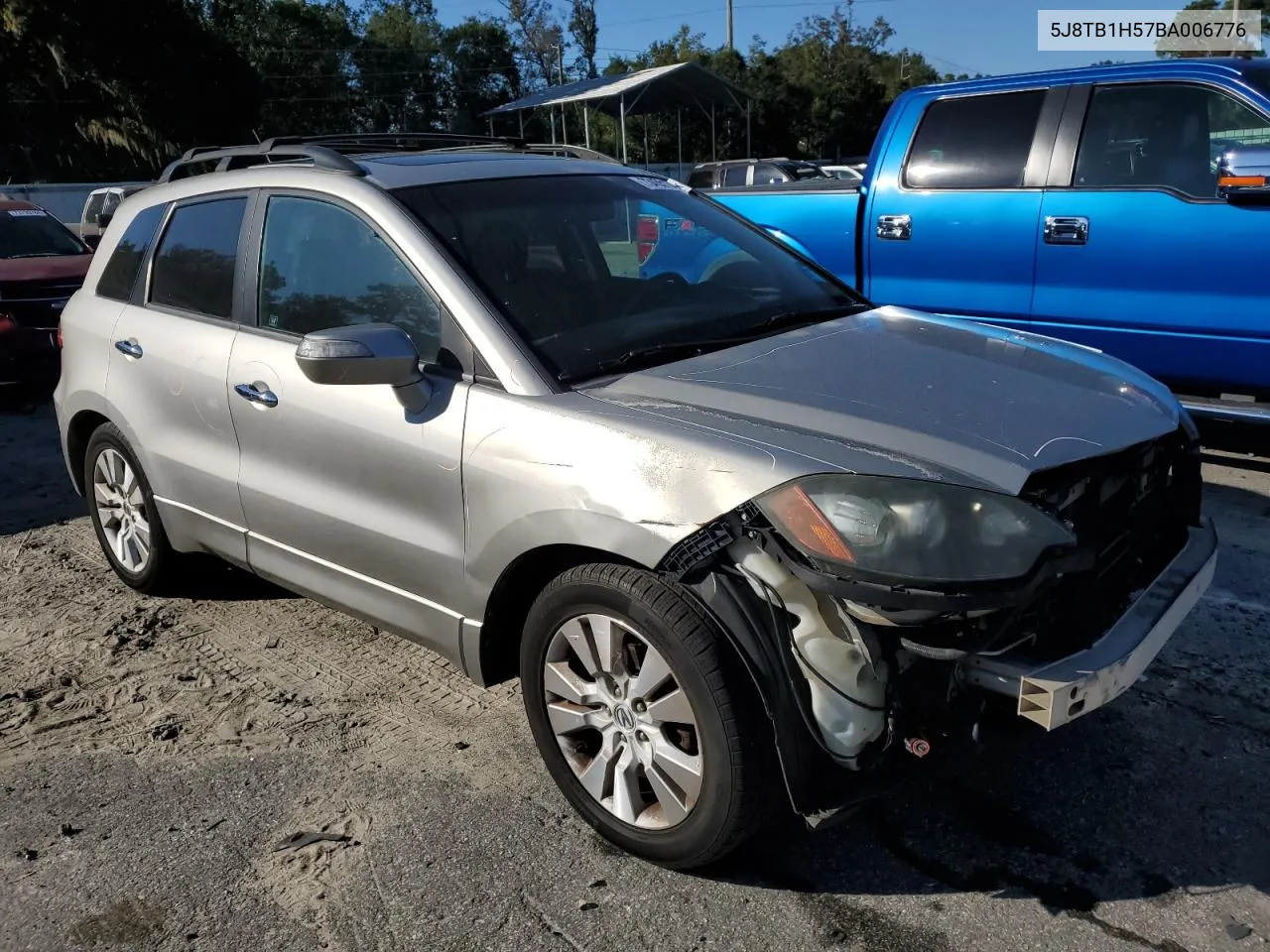 2011 Acura Rdx Technology VIN: 5J8TB1H57BA006776 Lot: 73455134