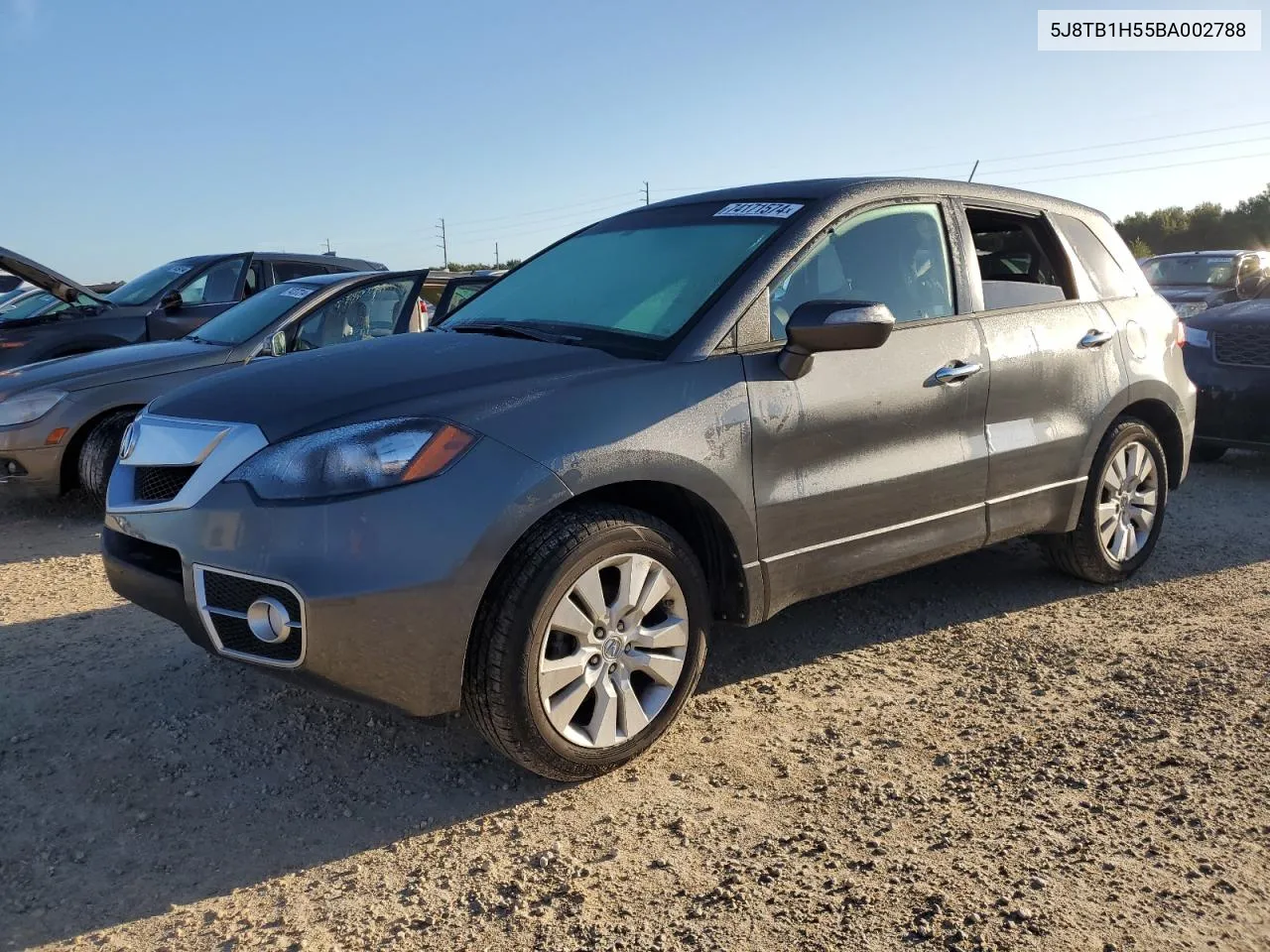 2011 Acura Rdx Technology VIN: 5J8TB1H55BA002788 Lot: 74171574