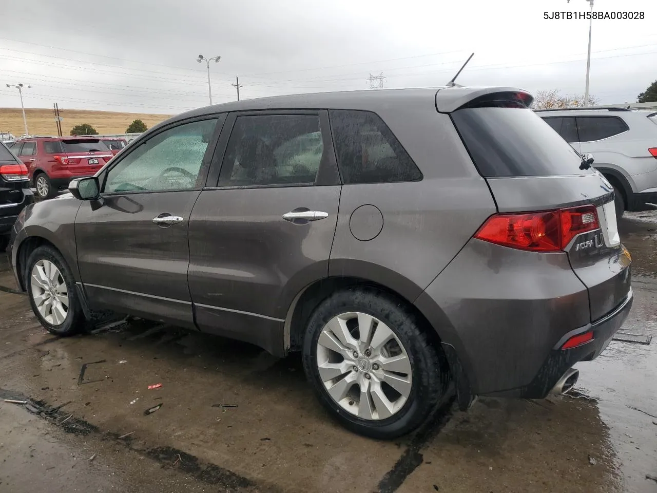 2011 Acura Rdx Technology VIN: 5J8TB1H58BA003028 Lot: 78211324