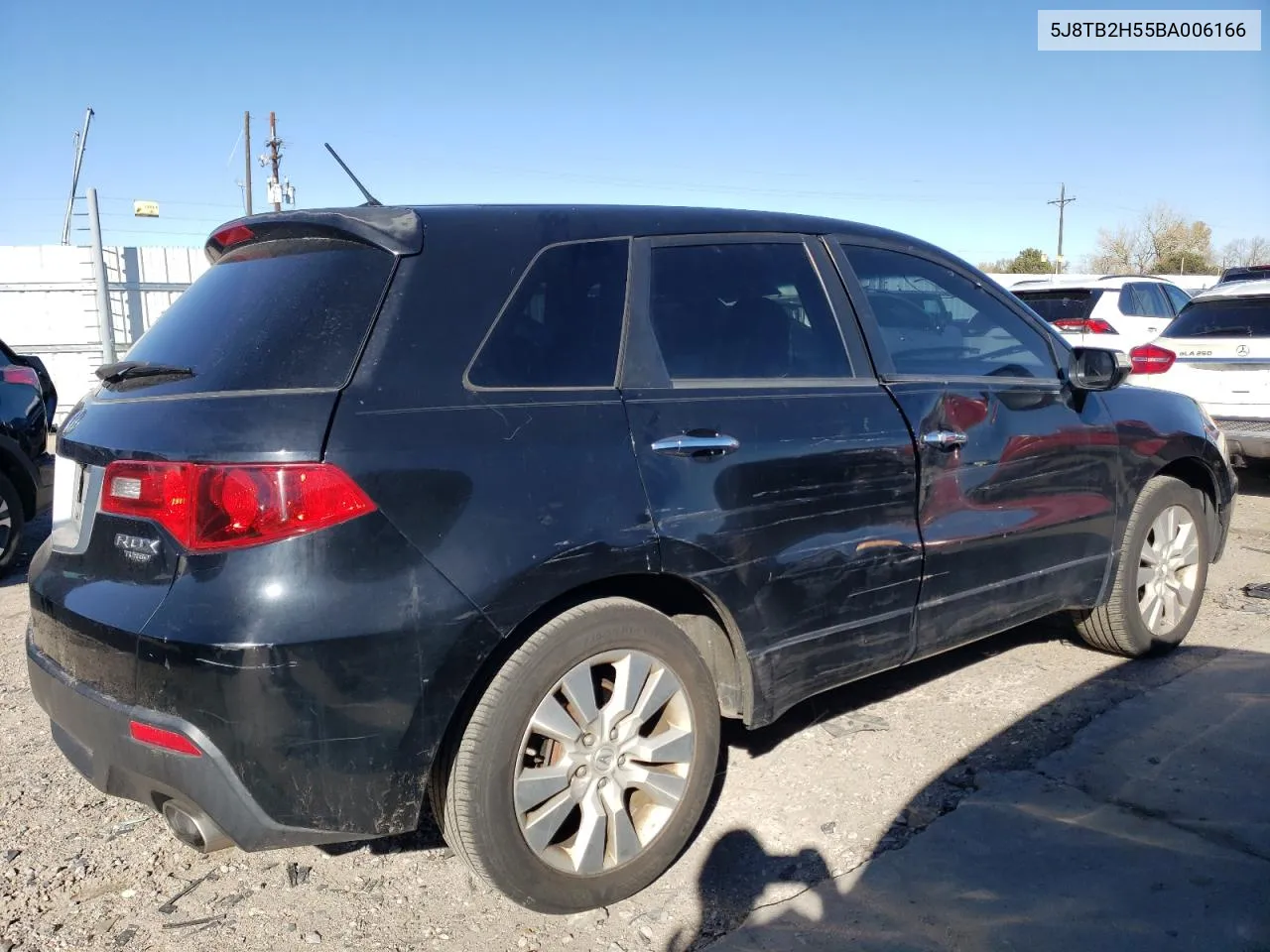 2011 Acura Rdx Technology VIN: 5J8TB2H55BA006166 Lot: 78945214