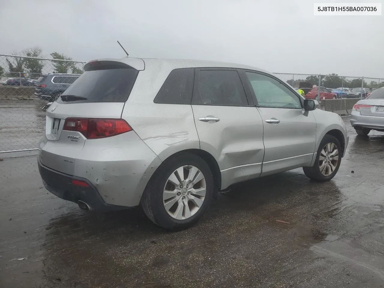 2011 Acura Rdx Technology VIN: 5J8TB1H55BA007036 Lot: 79304874