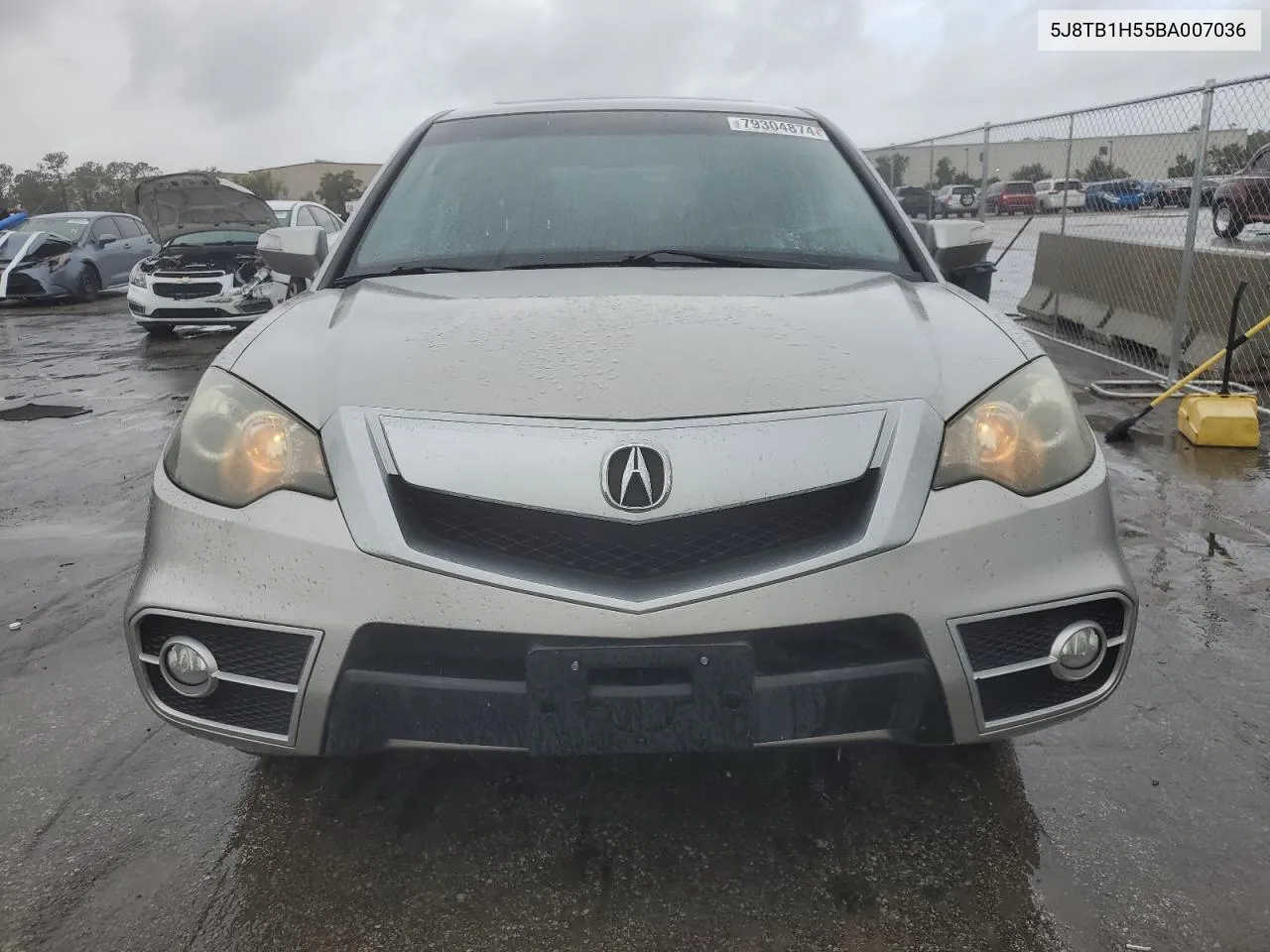 2011 Acura Rdx Technology VIN: 5J8TB1H55BA007036 Lot: 79304874