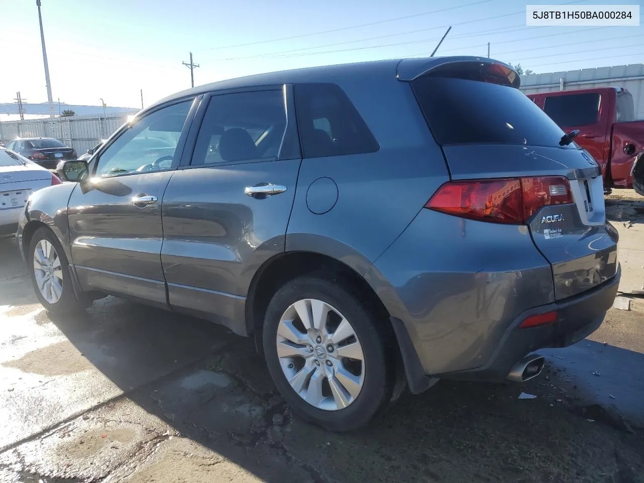 2011 Acura Rdx Technology VIN: 5J8TB1H50BA000284 Lot: 79734284