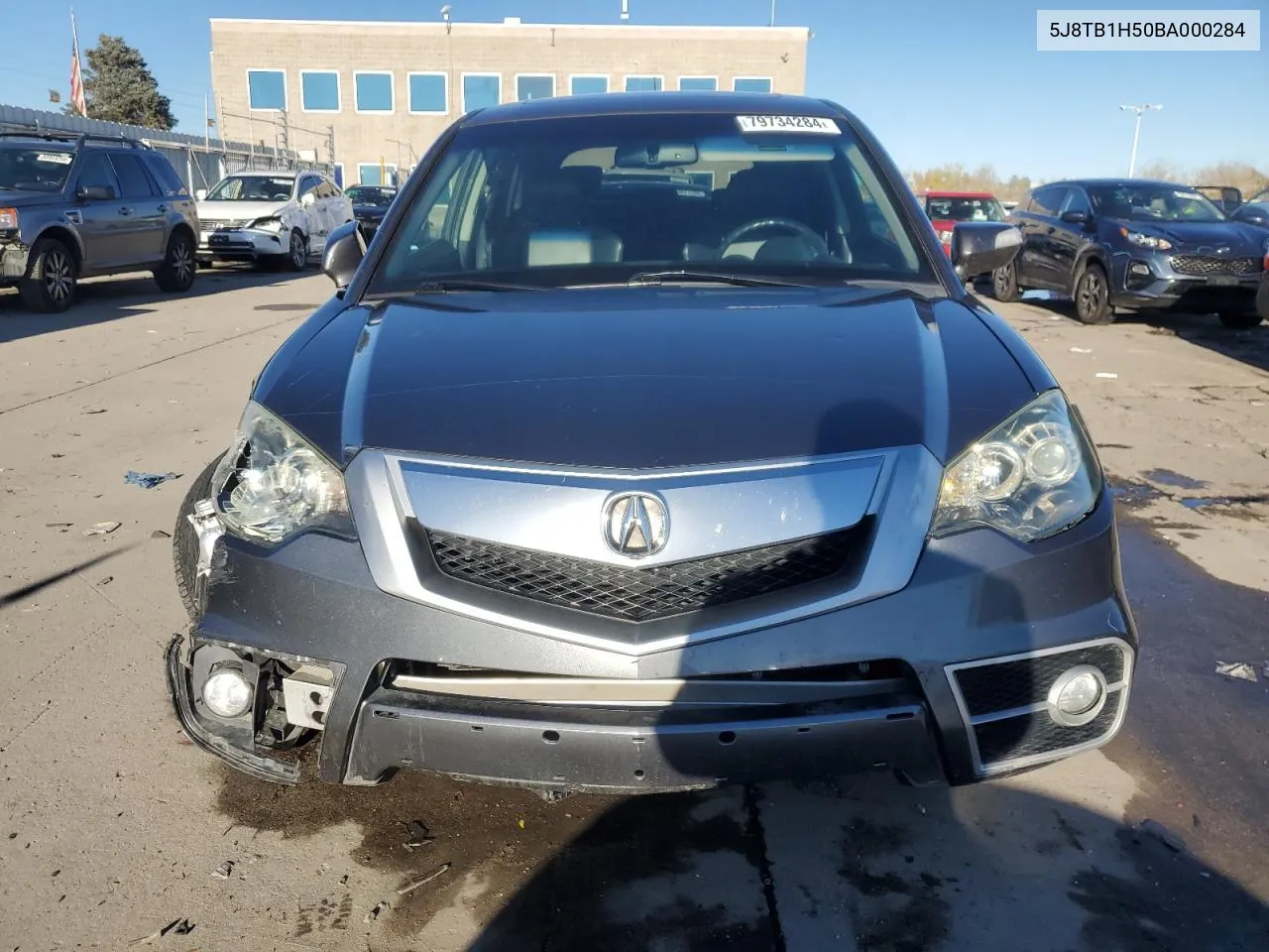 2011 Acura Rdx Technology VIN: 5J8TB1H50BA000284 Lot: 79734284