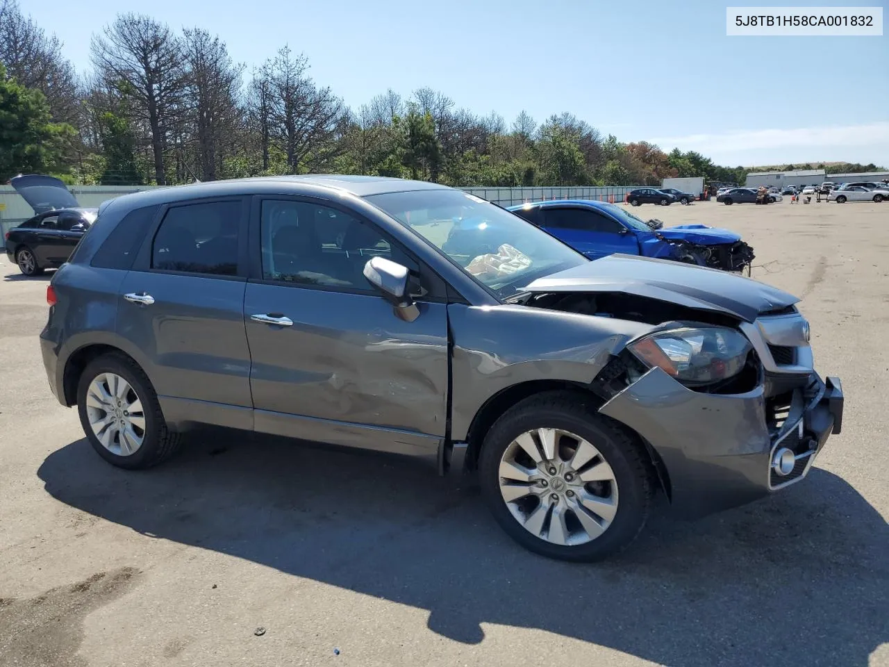 2012 Acura Rdx Technology VIN: 5J8TB1H58CA001832 Lot: 66367354