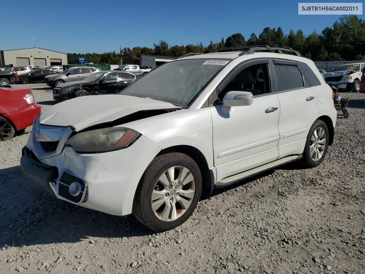 2012 Acura Rdx Technology VIN: 5J8TB1H56CA002011 Lot: 76508184