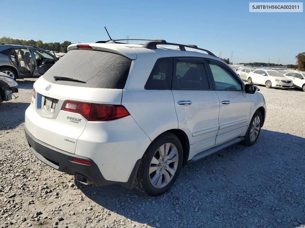 2012 Acura Rdx Technology VIN: 5J8TB1H56CA002011 Lot: 76508184