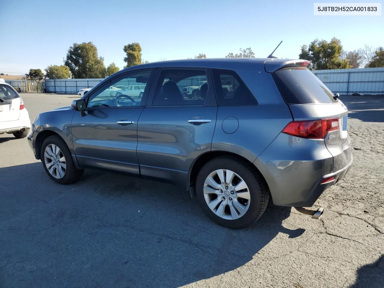 2012 Acura Rdx Technology VIN: 5J8TB2H52CA001833 Lot: 79138594