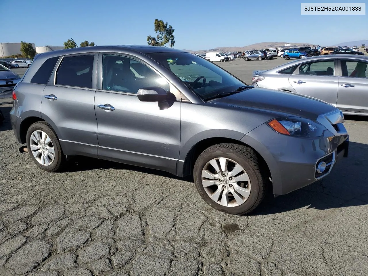 2012 Acura Rdx Technology VIN: 5J8TB2H52CA001833 Lot: 79138594