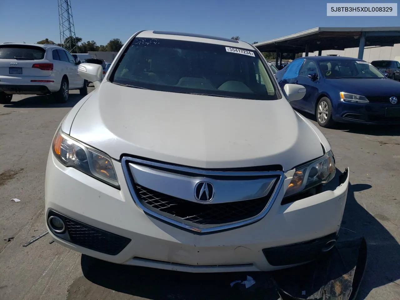 2013 Acura Rdx Technology VIN: 5J8TB3H5XDL008329 Lot: 55417234