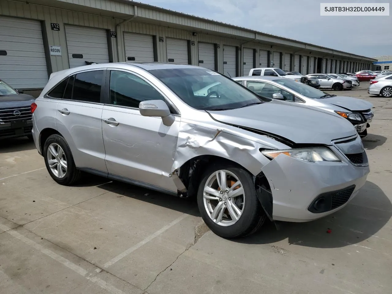 2013 Acura Rdx VIN: 5J8TB3H32DL004449 Lot: 60724474