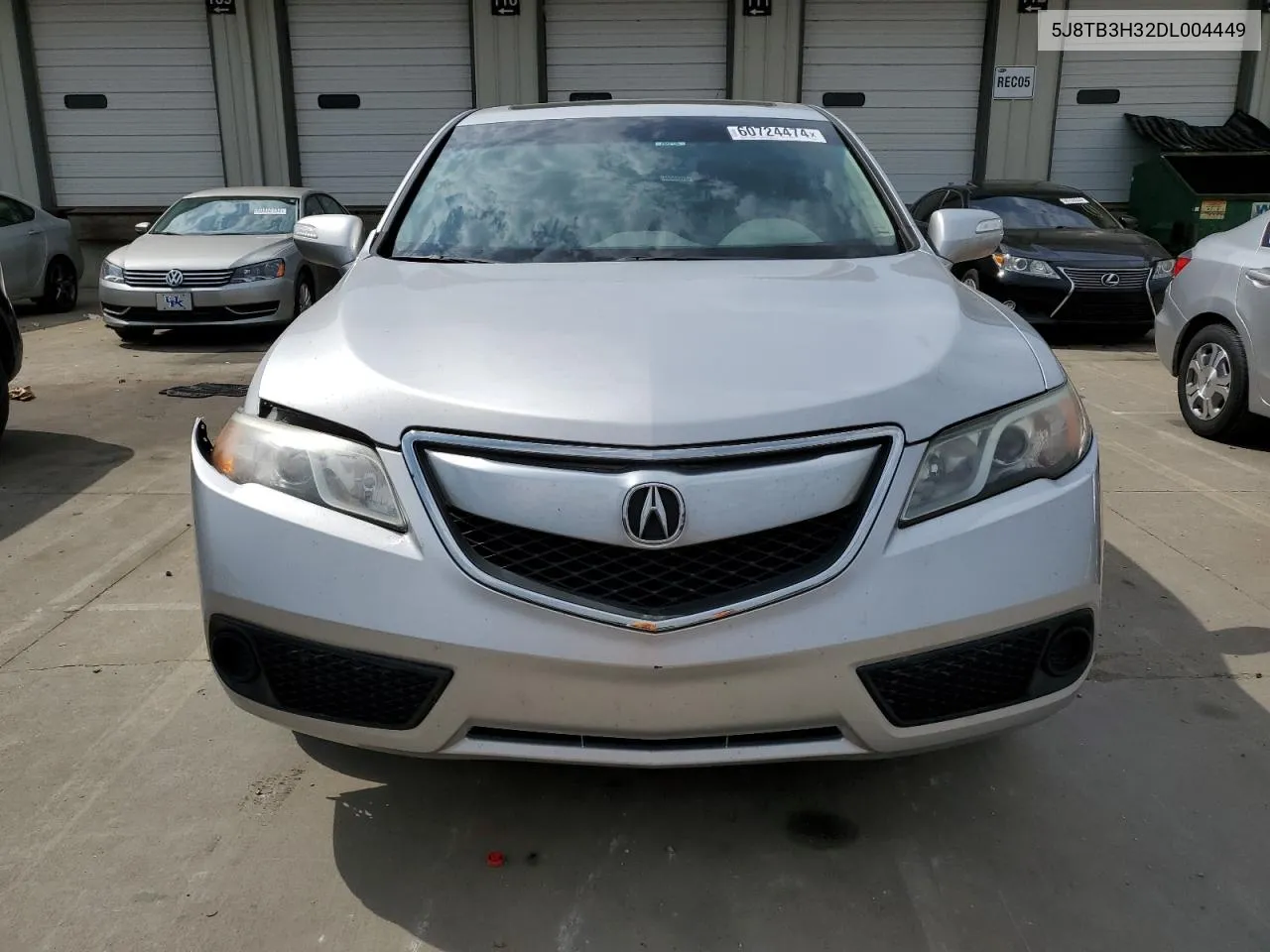 2013 Acura Rdx VIN: 5J8TB3H32DL004449 Lot: 60724474