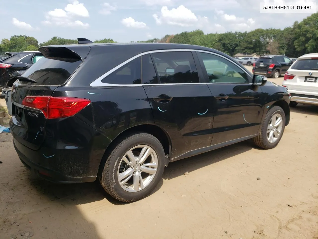 2013 Acura Rdx Technology VIN: 5J8TB3H51DL016481 Lot: 62701804