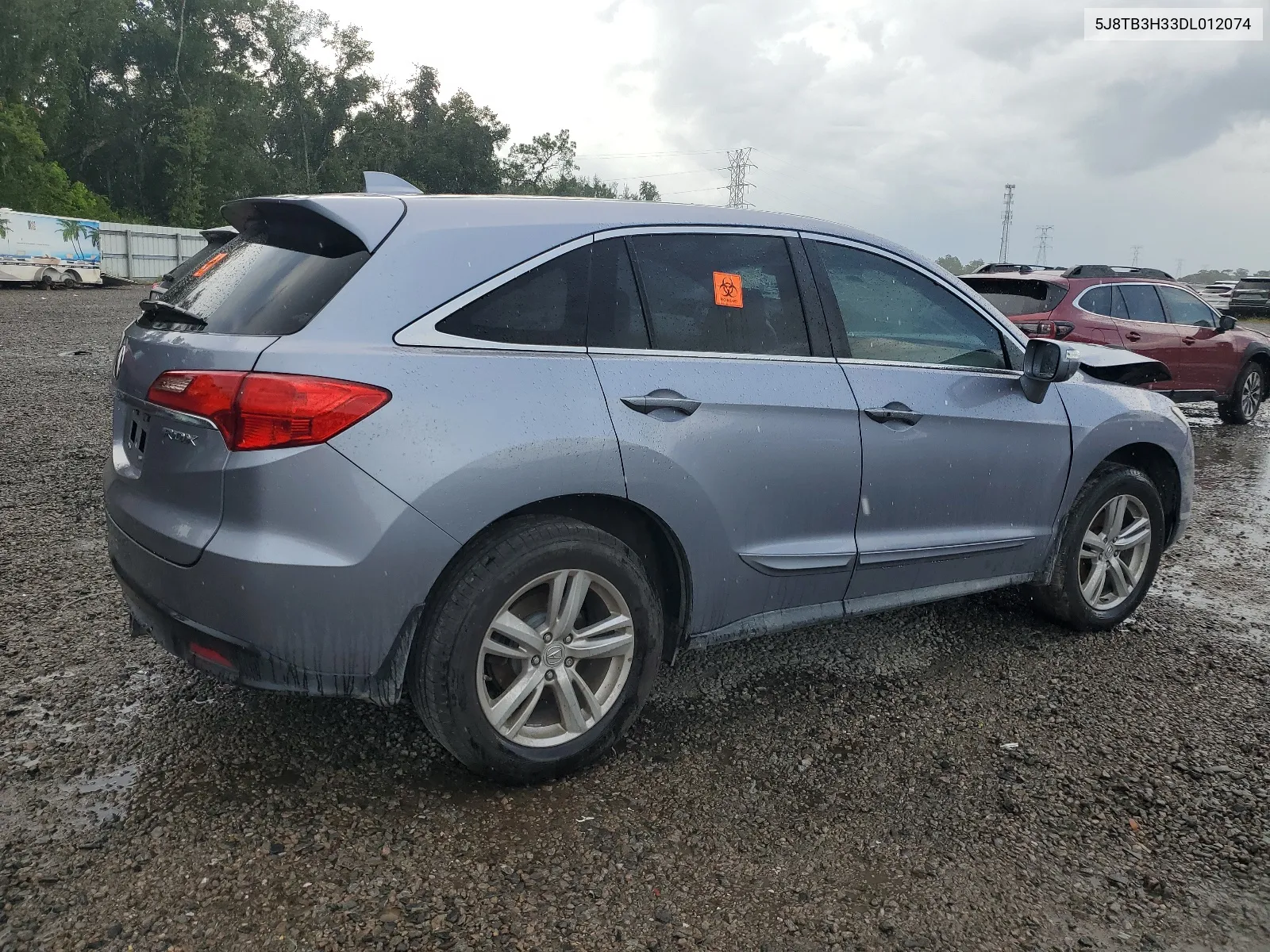 5J8TB3H33DL012074 2013 Acura Rdx