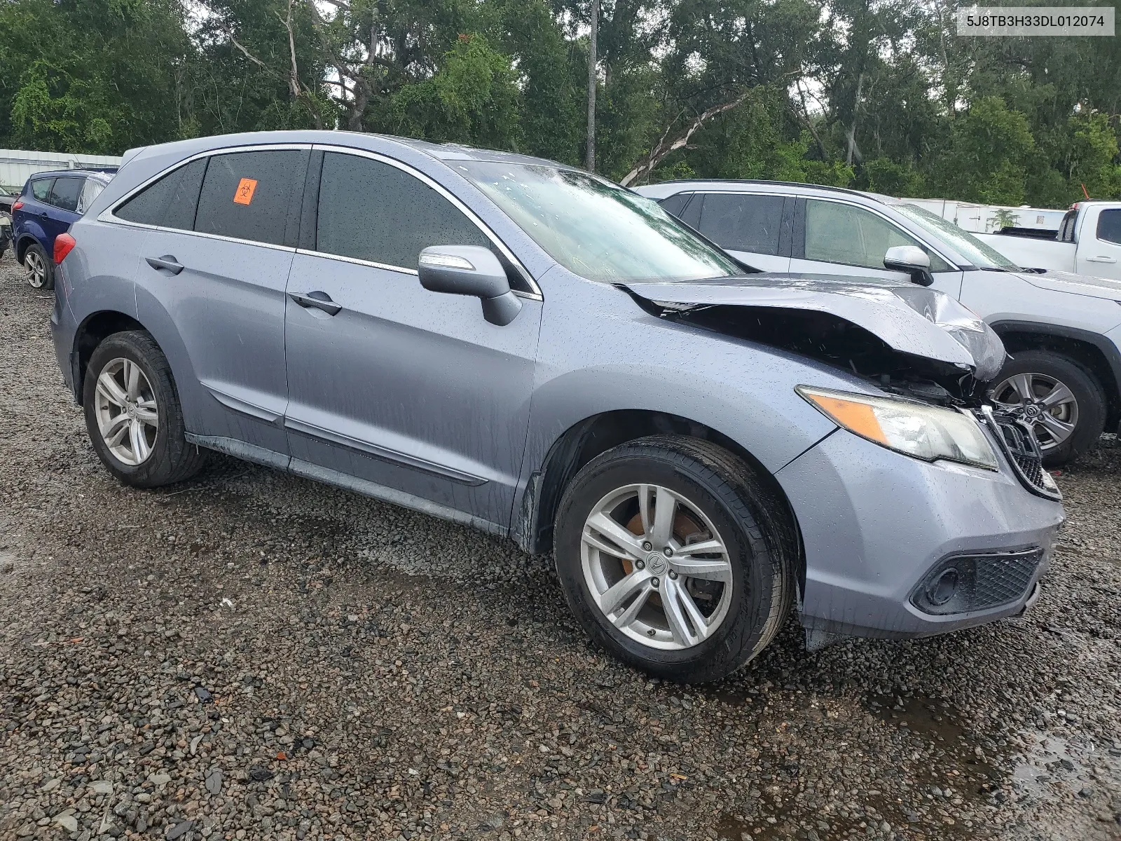 2013 Acura Rdx VIN: 5J8TB3H33DL012074 Lot: 67491414