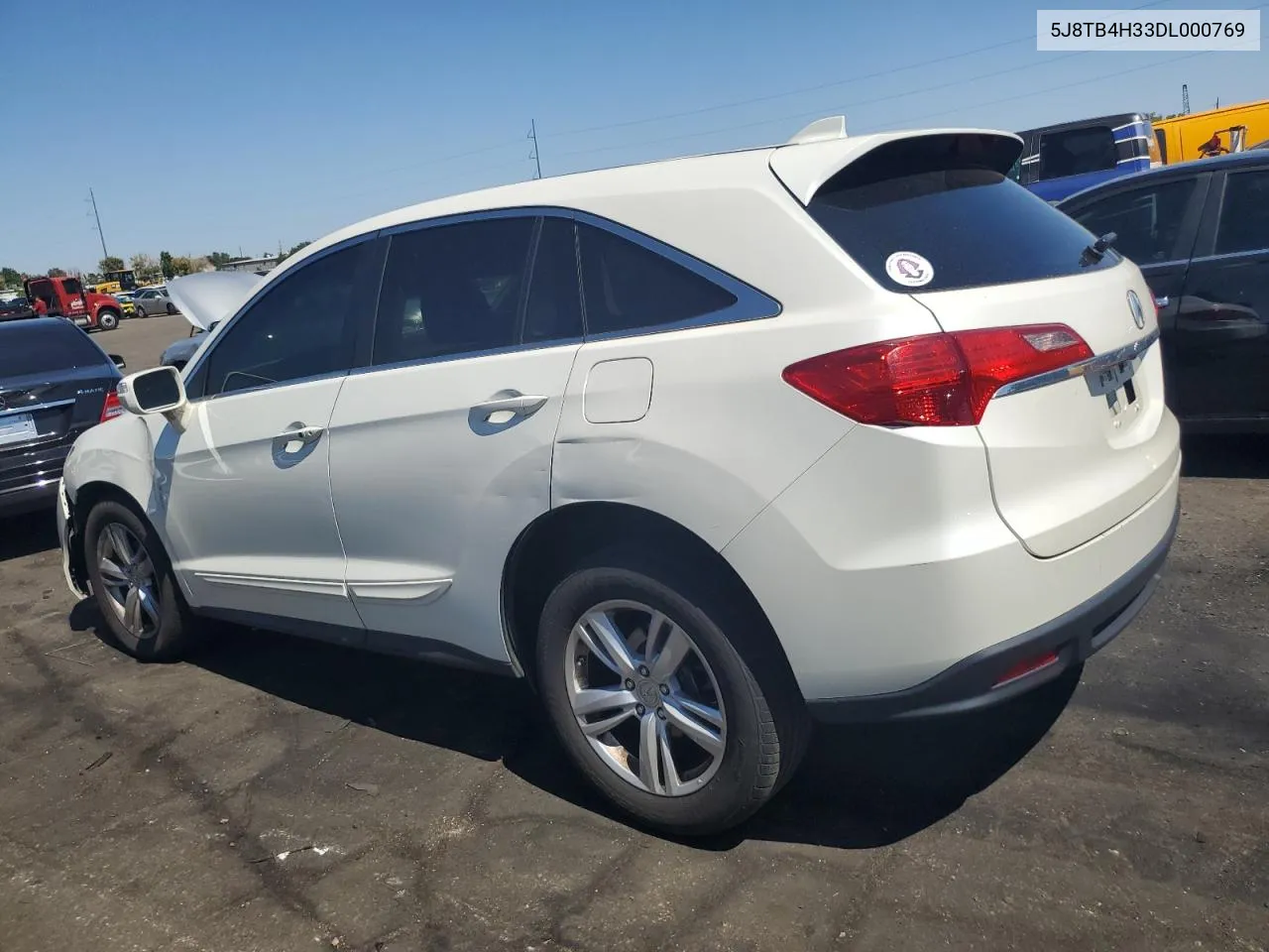 2013 Acura Rdx VIN: 5J8TB4H33DL000769 Lot: 69330744