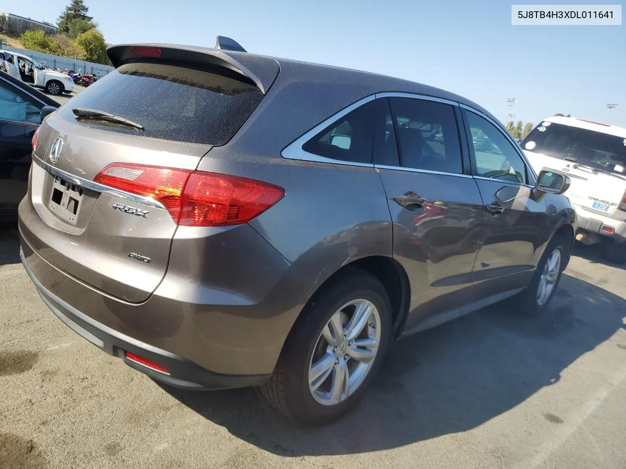 2013 Acura Rdx VIN: 5J8TB4H3XDL011641 Lot: 69697844