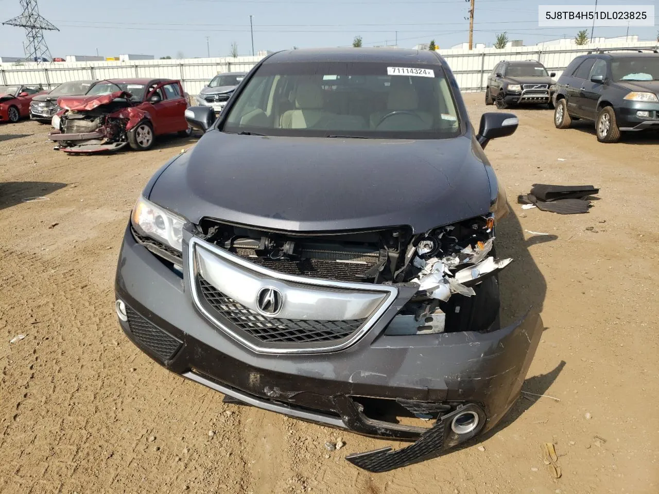 2013 Acura Rdx Technology VIN: 5J8TB4H51DL023825 Lot: 71114324