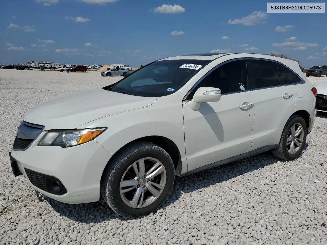 2013 Acura Rdx VIN: 5J8TB3H32DL005973 Lot: 71246444