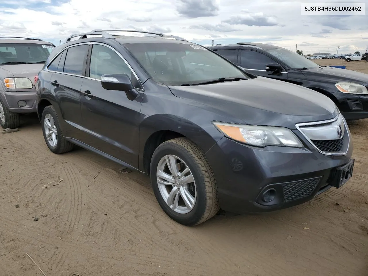 2013 Acura Rdx VIN: 5J8TB4H36DL002452 Lot: 71857904