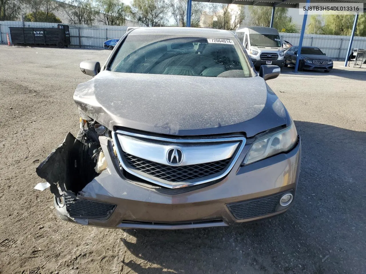 2013 Acura Rdx Technology VIN: 5J8TB3H54DL013316 Lot: 72064014