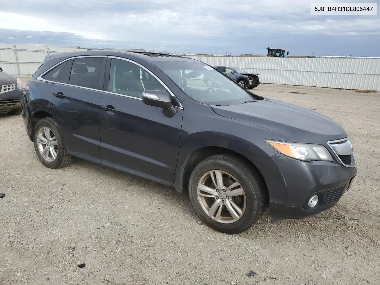 2013 Acura Rdx VIN: 5J8TB4H31DL806447 Lot: 72500414