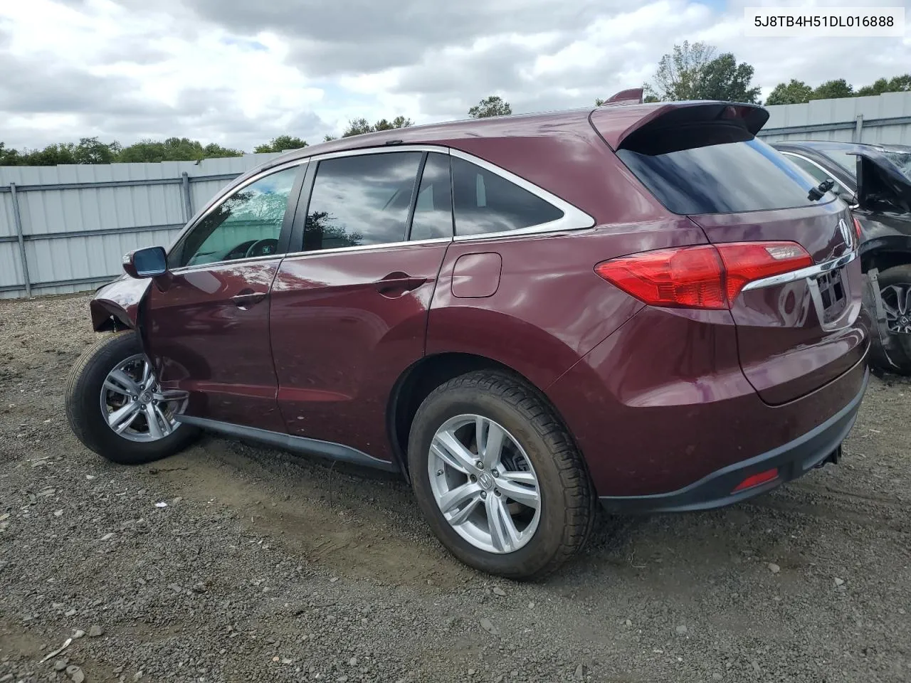 2013 Acura Rdx Technology VIN: 5J8TB4H51DL016888 Lot: 72895384