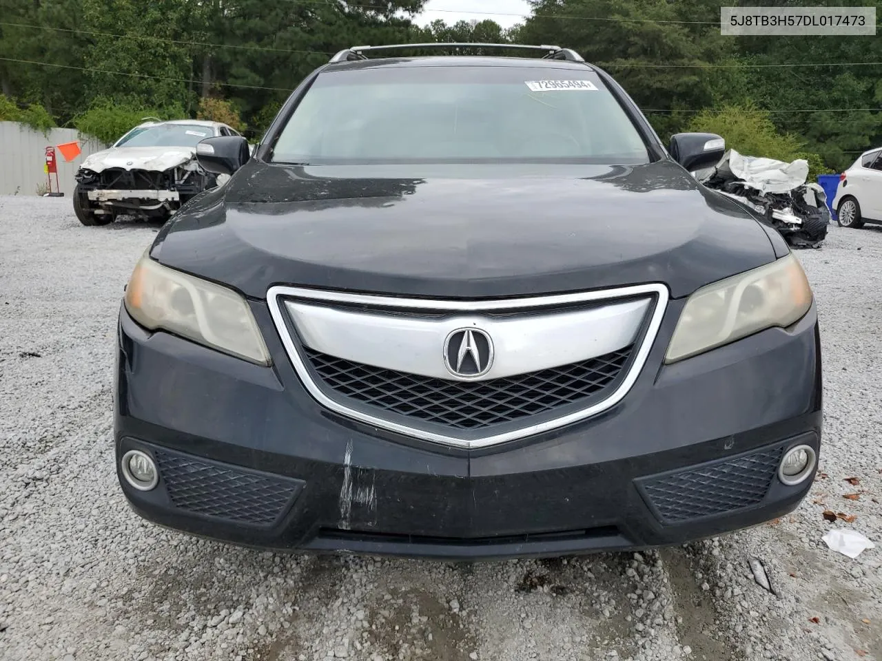 2013 Acura Rdx Technology VIN: 5J8TB3H57DL017473 Lot: 72965494