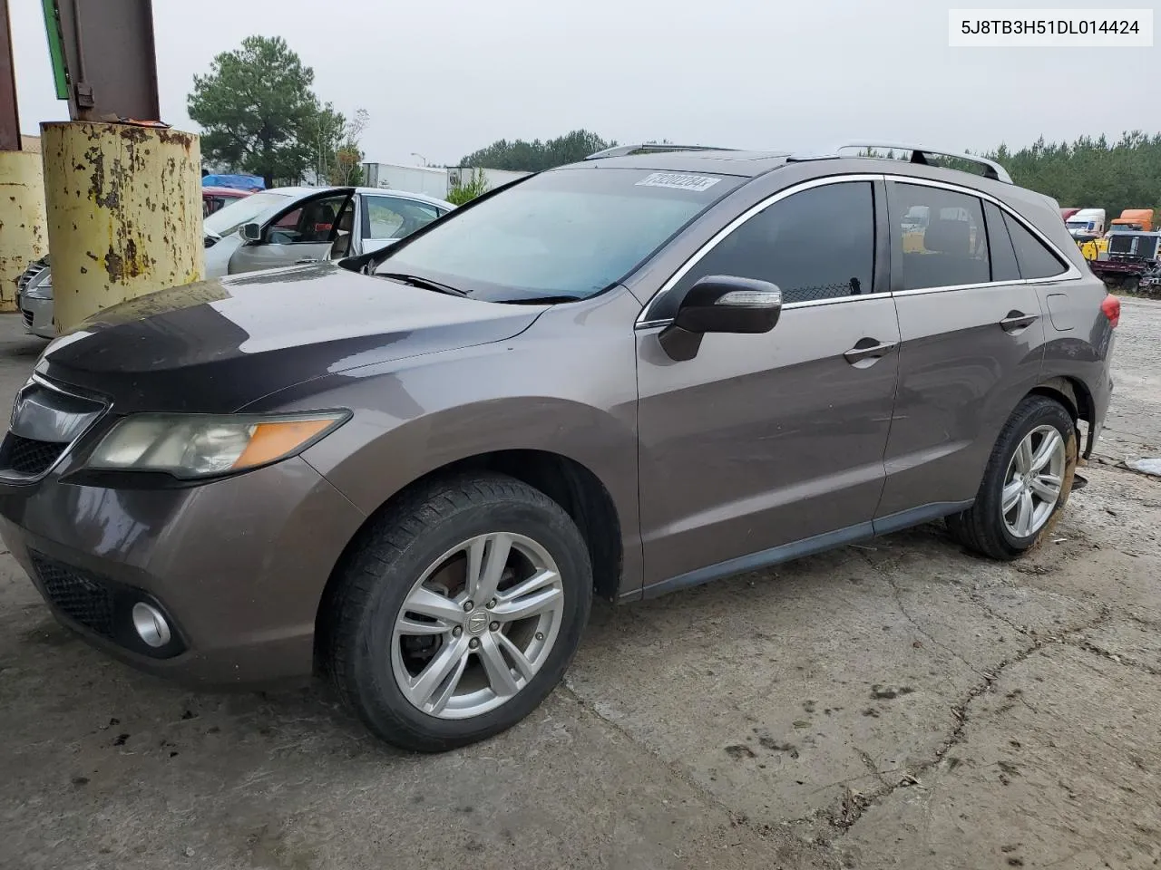 2013 Acura Rdx Technology VIN: 5J8TB3H51DL014424 Lot: 73202284